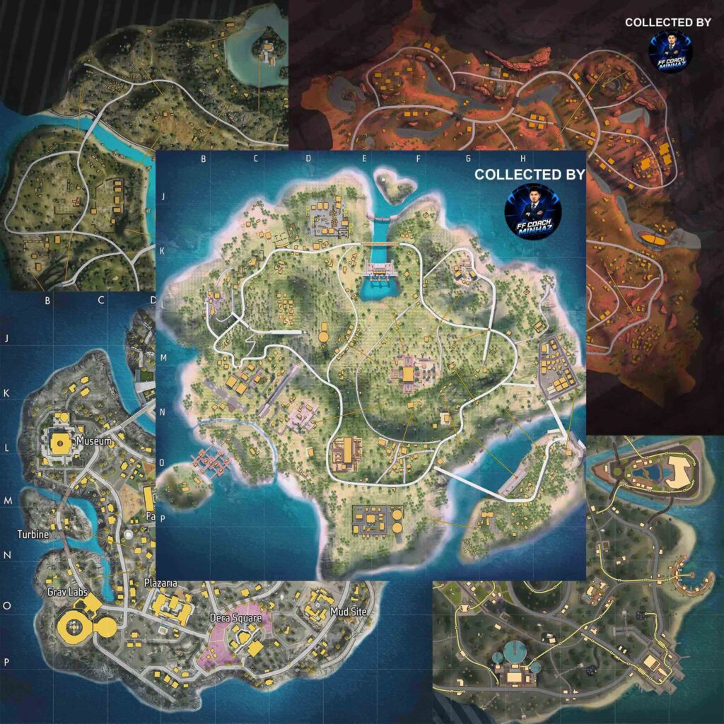 FREE FIRE HD MAPS